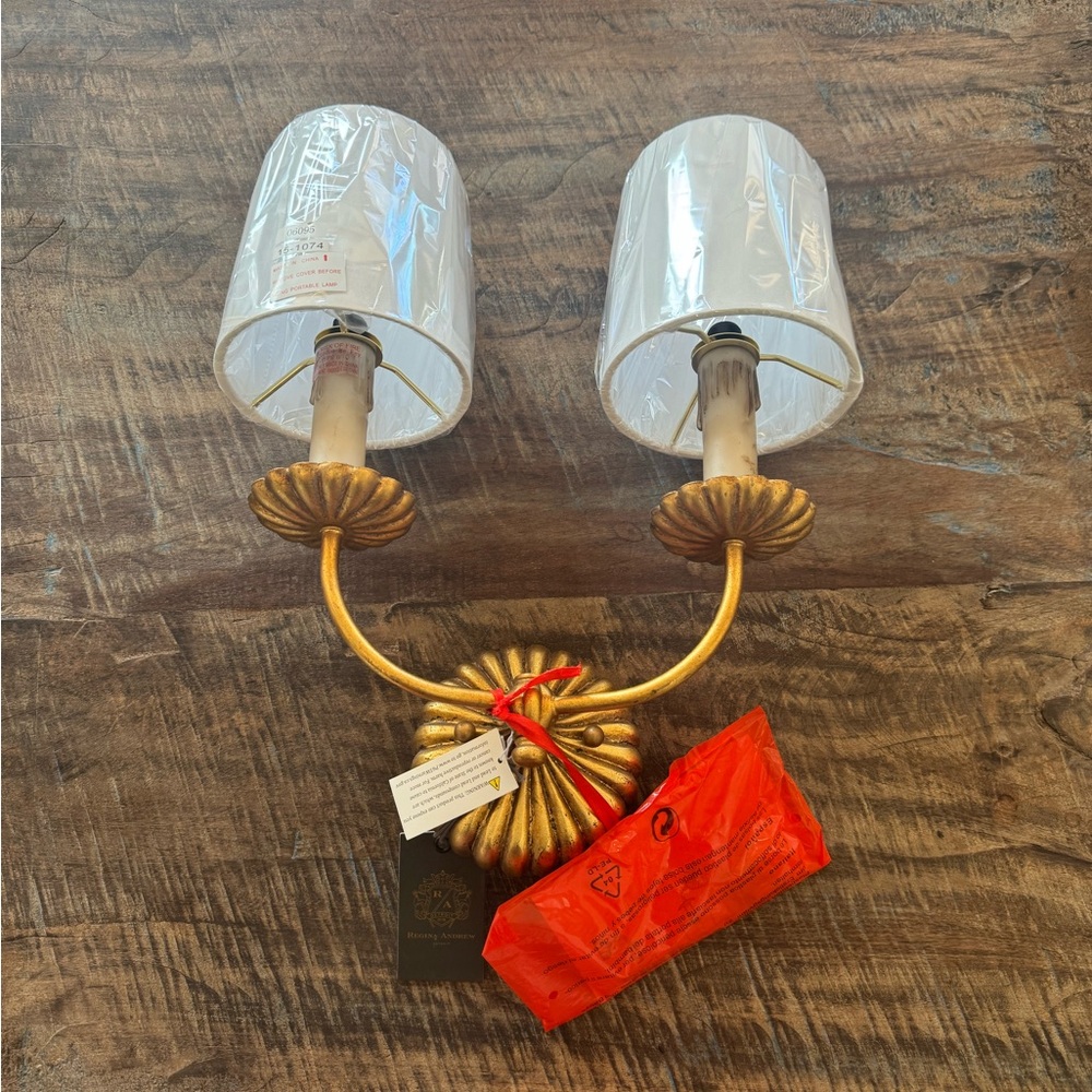 Regina Andrew Clove Double Wall Sconce - Picture 2 of 6